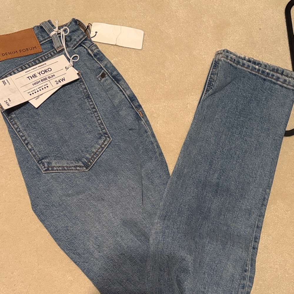 Denim Forum yoko high rise slim